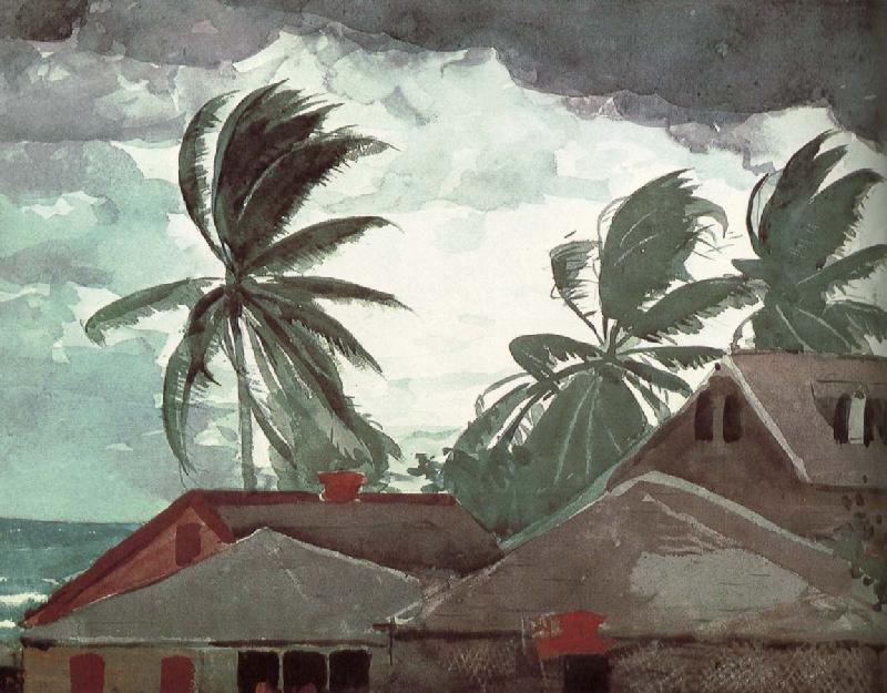 Winslow Homer Hurricane